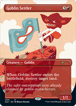 Goblin Settler (Borderless) [Secret Lair Drop Series] | Rock City Comics