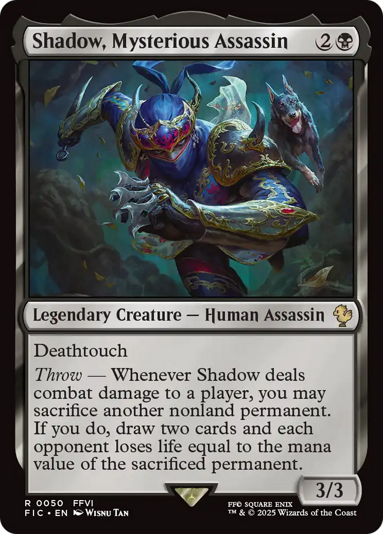 Shadow, Mysterious Assassin [FINAL FANTASY Commander] | Rock City Comics