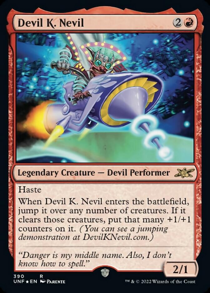 Devil K. Nevil (Galaxy Foil) [Unfinity] | Rock City Comics