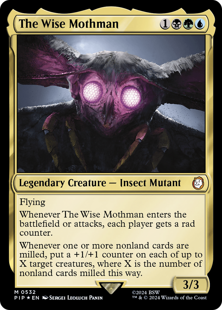 The Wise Mothman (Surge Foil) [Fallout] | Rock City Comics