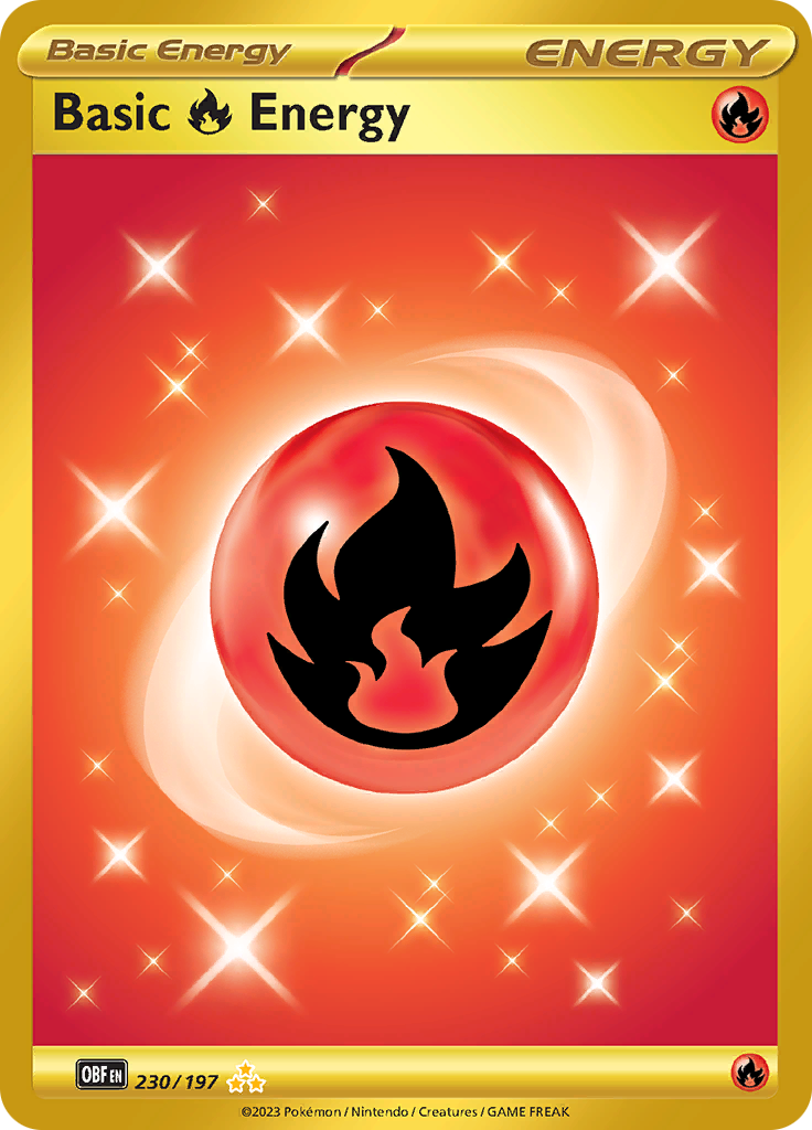 Basic Fire Energy (230/197) [Scarlet & Violet: Obsidian Flames] | Rock City Comics