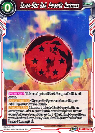 Seven-Star Ball, Parasitic Darkness (BT11-027) [Vermilion Bloodline] | Rock City Comics