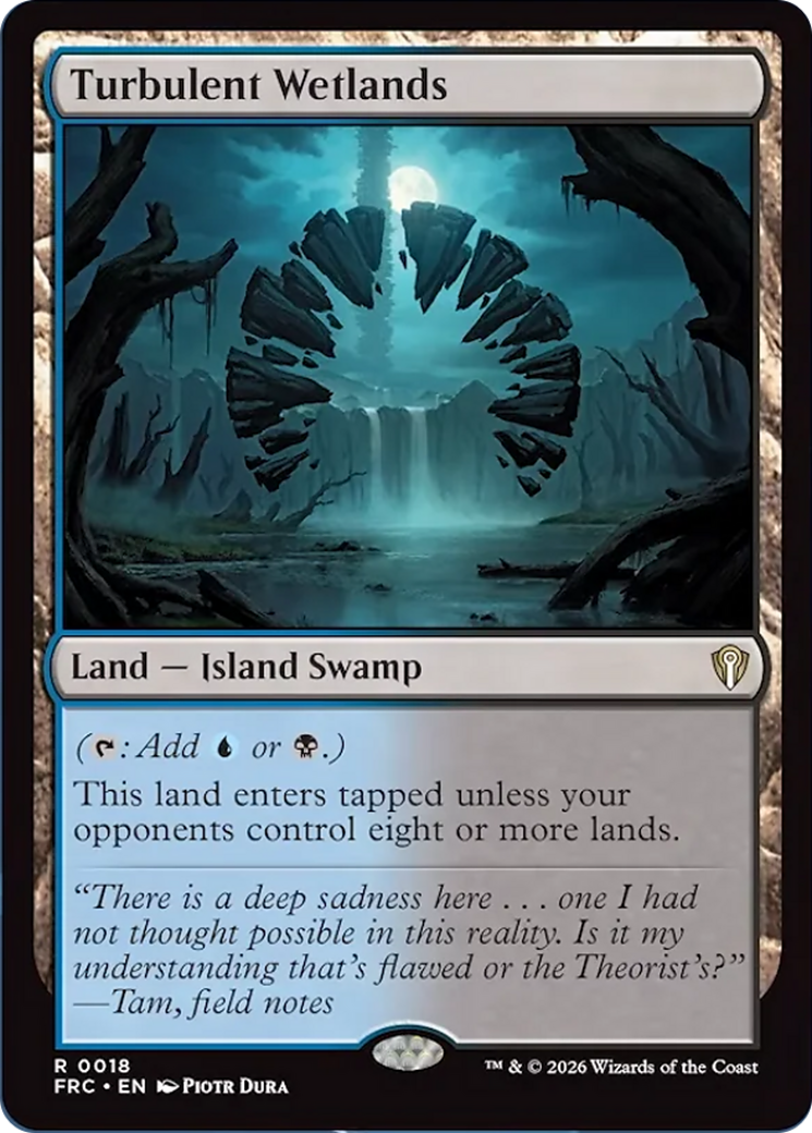 Turbulent Wetlands [Reality Fracture Commander] | Rock City Comics