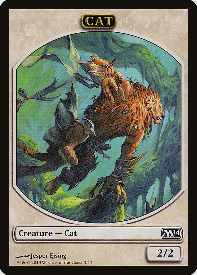 Cat Token [Magic 2014 Tokens] | Rock City Comics