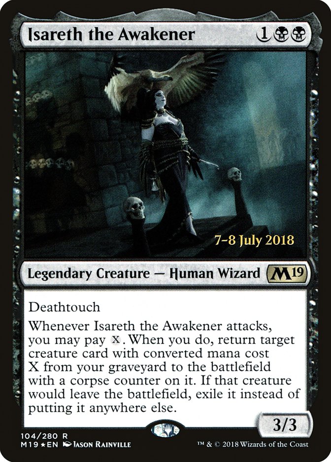 Isareth the Awakener [Core Set 2019 Prerelease Promos] | Rock City Comics