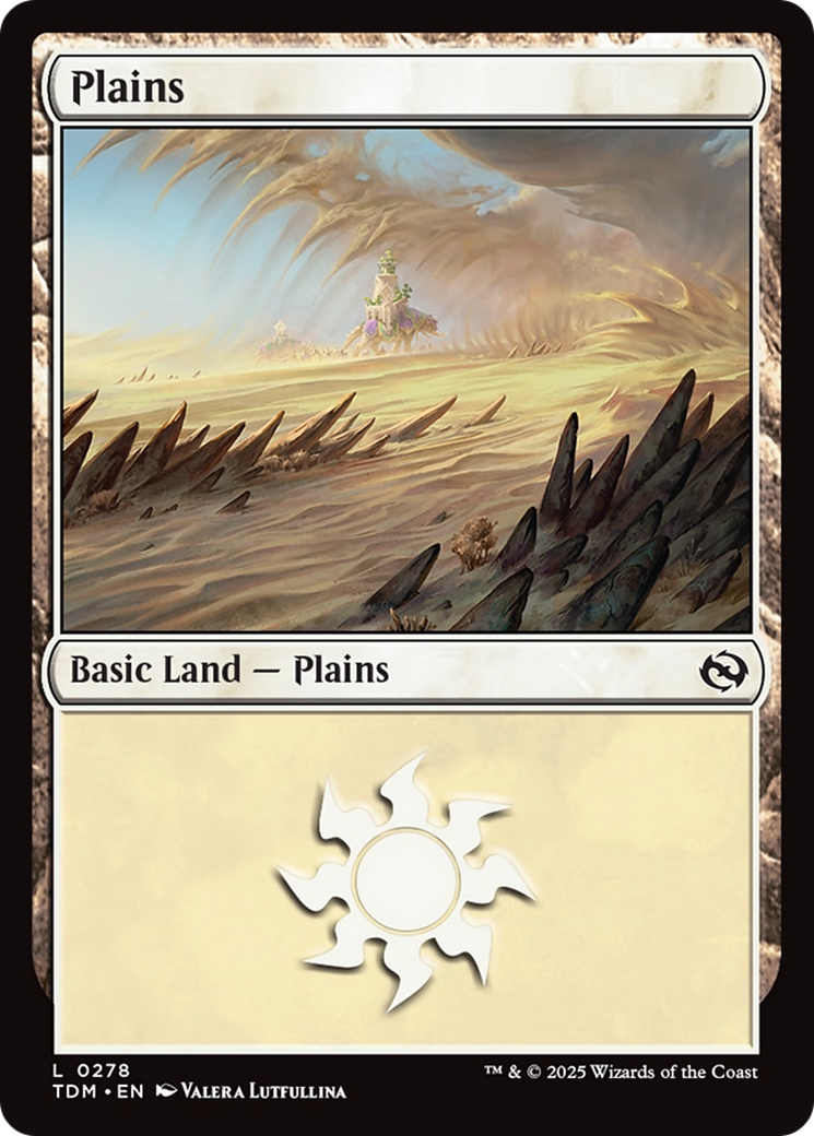 Plains (0278) [Tarkir: Dragonstorm] | Rock City Comics