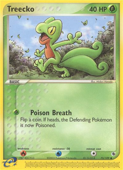 Treecko (75/109) [EX: Ruby & Sapphire] | Rock City Comics