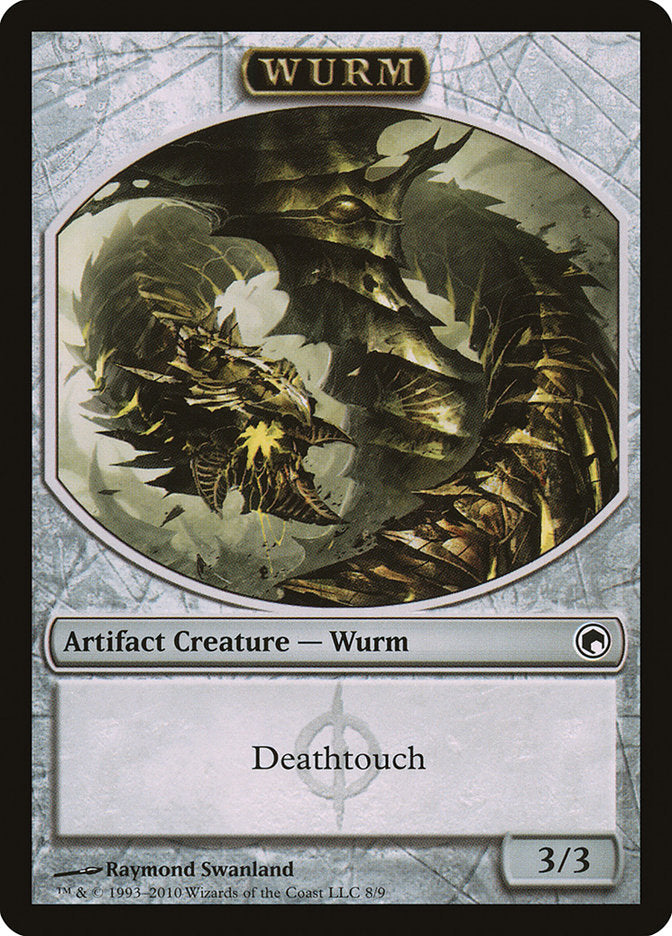Wurm Token (8/9) [Scars of Mirrodin Tokens] | Rock City Comics