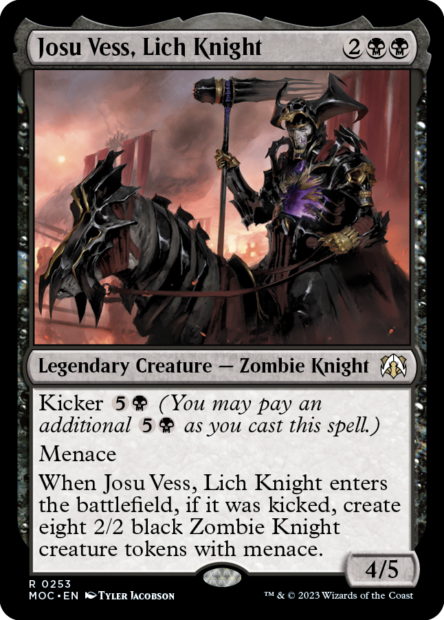 Josu Vess, Lich Knight [March of the Machine Commander] | Rock City Comics