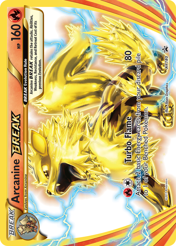 Arcanine BREAK (XY180) [XY: Black Star Promos] | Rock City Comics