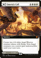 Emeria's Call // Emeria, Shattered Skyclave (Extended Art) [Zendikar Rising] | Rock City Comics