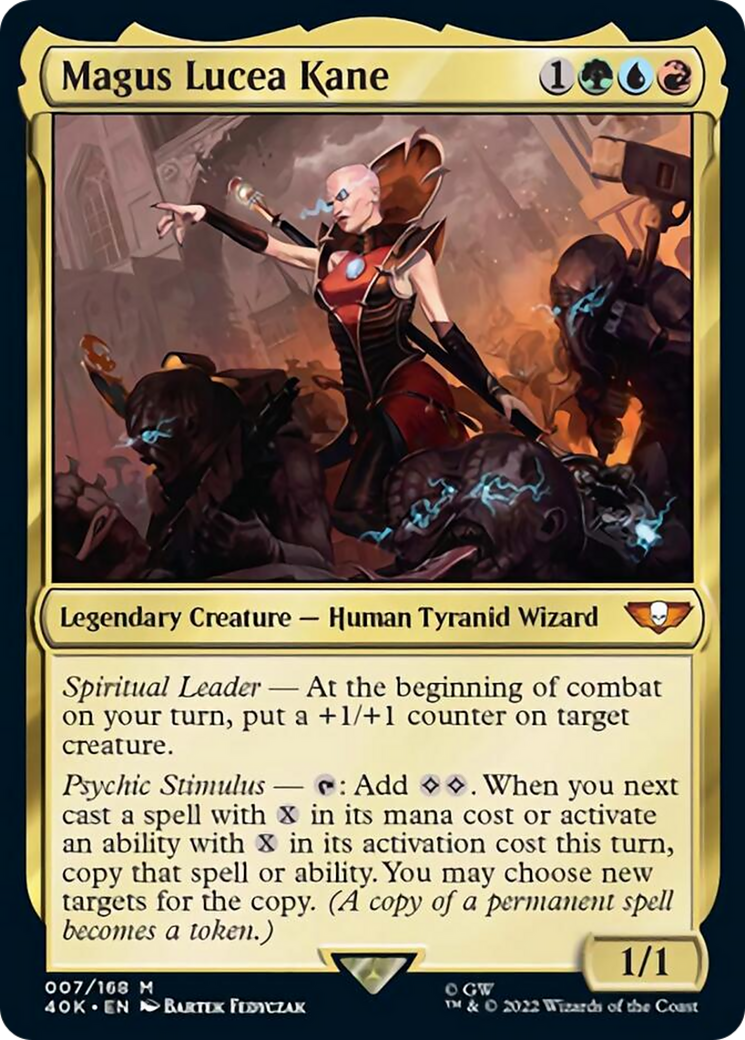 Magus Lucea Kane (Surge Foil) [Warhammer 40,000] | Rock City Comics
