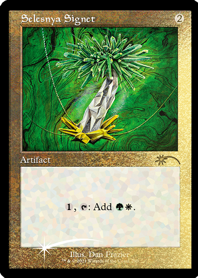 Selesnya Signet (Retro) (Foil Etched) [Secret Lair Drop Series] | Rock City Comics