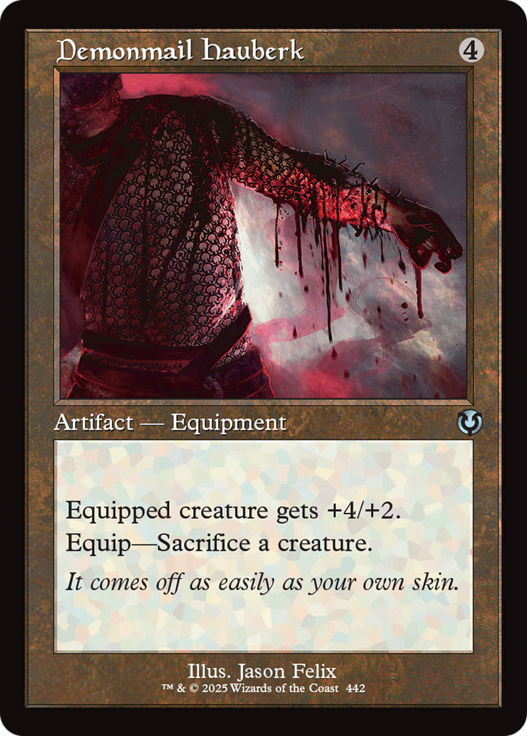 Demonmail Hauberk (Retro Frame) [Innistrad Remastered] | Rock City Comics