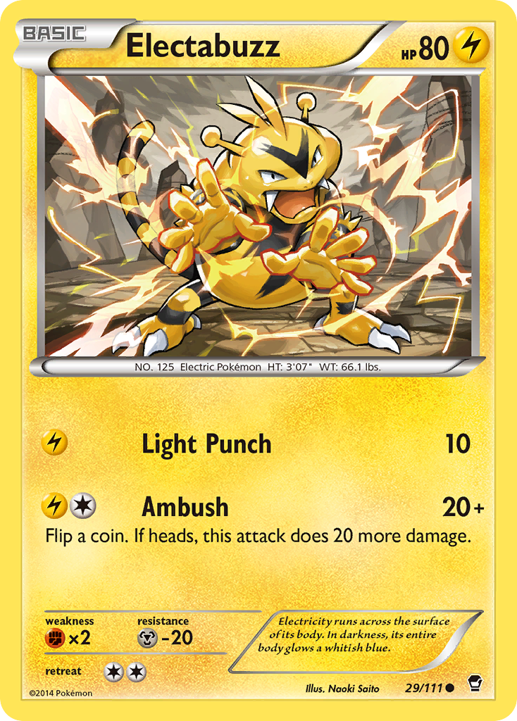 Electabuzz (29/111) [XY: Furious Fists] | Rock City Comics