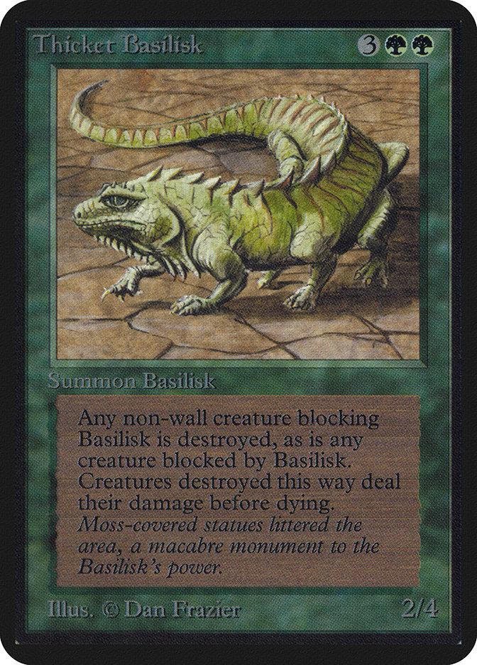 Thicket Basilisk [Alpha Edition] | Rock City Comics