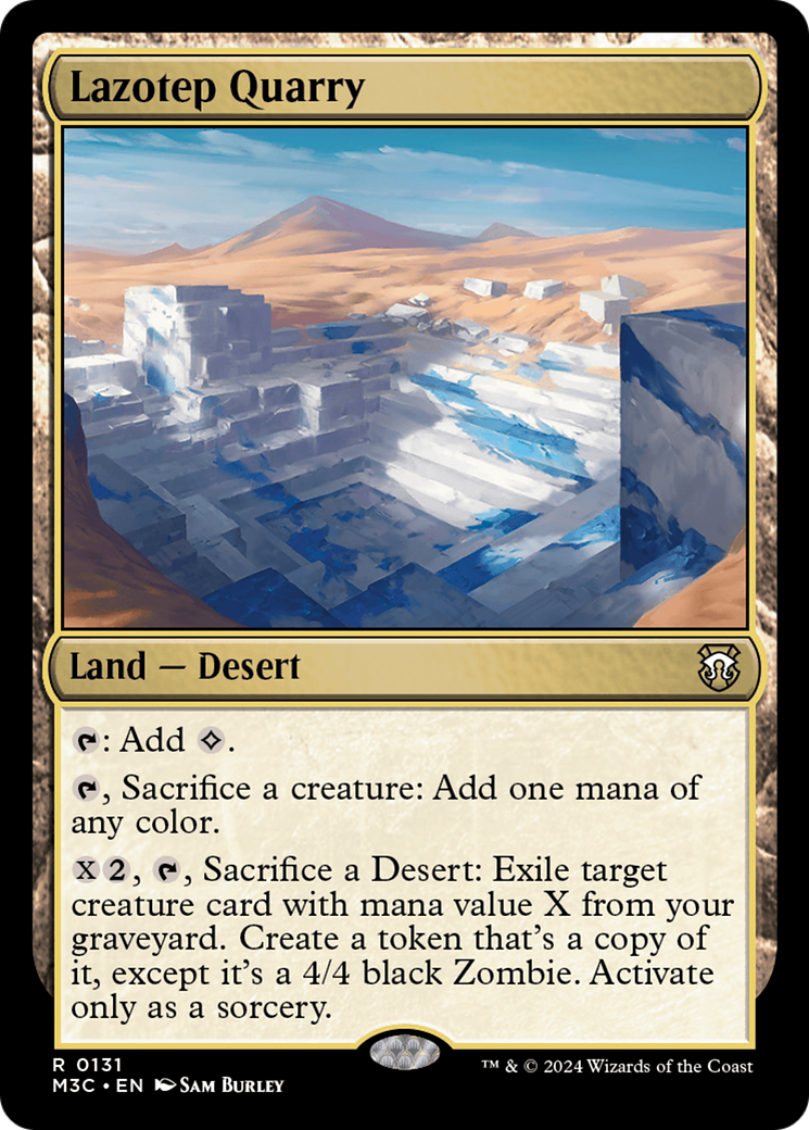 Lazotep Quarry (Extended Art) [Modern Horizons 3 Commander] | Rock City Comics