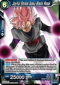 Joyful Strike Goku Black Rose (Foil Version) (P-015) [Promotion Cards] | Rock City Comics