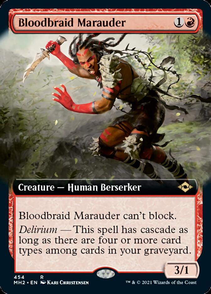 Bloodbraid Marauder (Extended Art) [Modern Horizons 2] | Rock City Comics