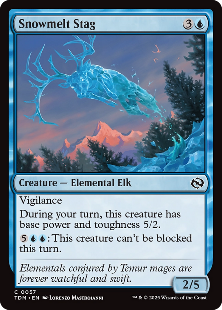 Snowmelt Stag [Tarkir: Dragonstorm] | Rock City Comics