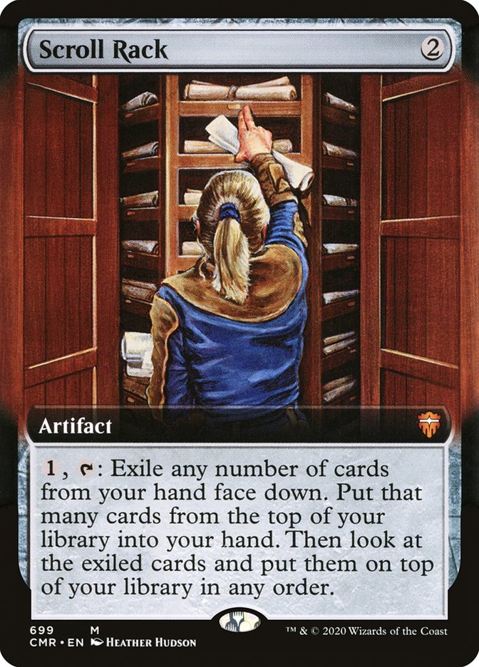 Scroll Rack (Extended Art) [Commander Legends] | Rock City Comics