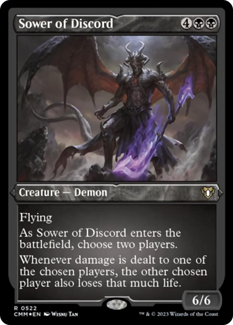 Sower of Discord (Foil Etched) [Commander Masters] | Rock City Comics