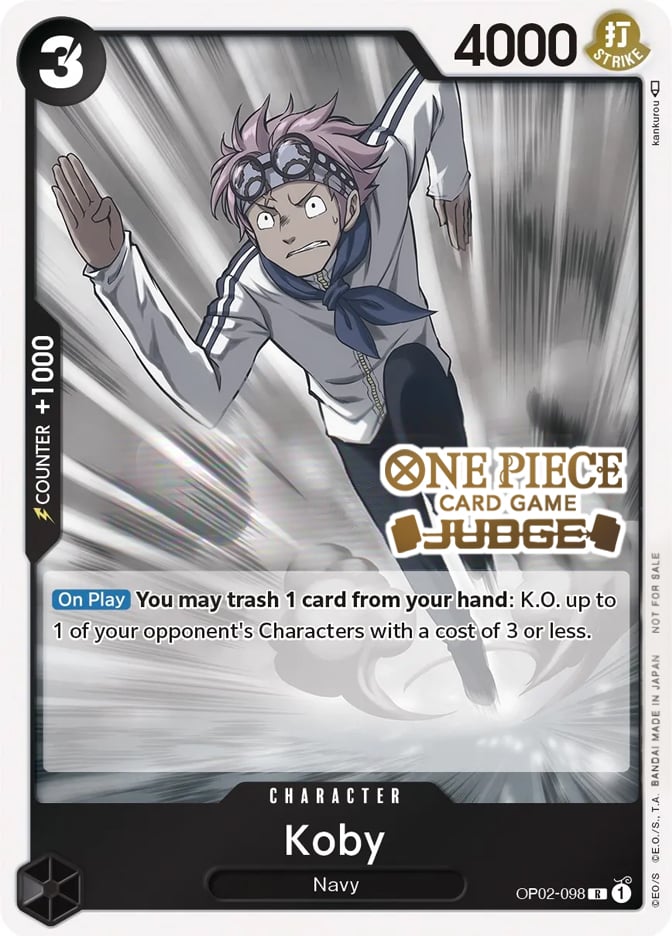 Koby (Judge) [One Piece Promotion Cards] | Rock City Comics