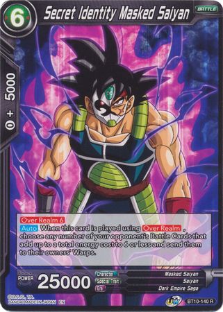 Secret Identity Masked Saiyan (BT10-140) [Rise of the Unison Warrior 2nd Edition] | Rock City Comics