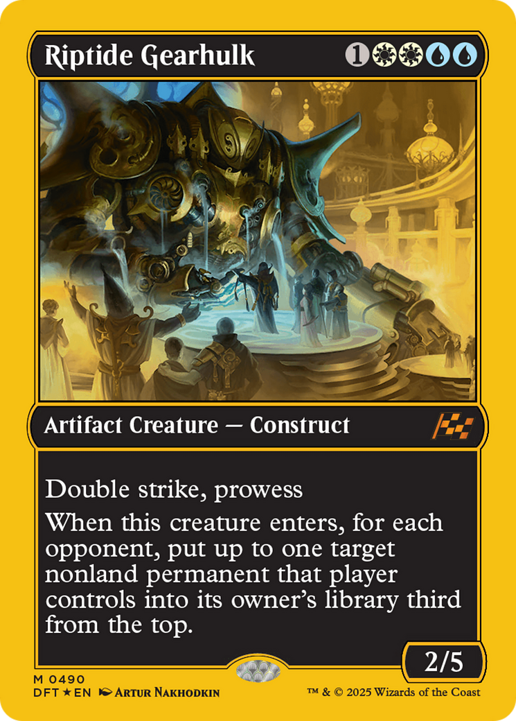 Riptide Gearhulk (First-Place Foil) [Aetherdrift] | Rock City Comics