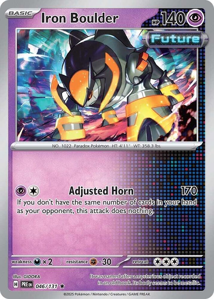 Iron Boulder (046/131) [Scarlet & Violet: Prismatic Evolutions] | Rock City Comics