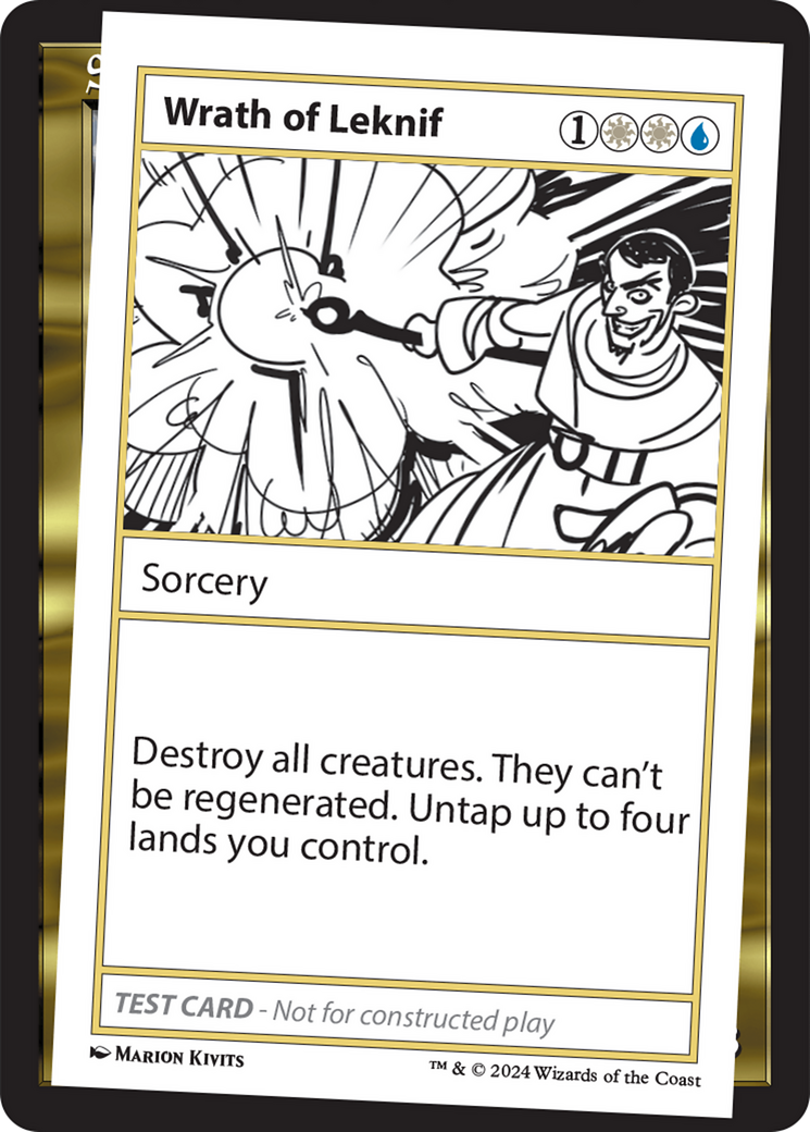 Wrath of Leknif [Mystery Booster 2 Playtest Cards] | Rock City Comics