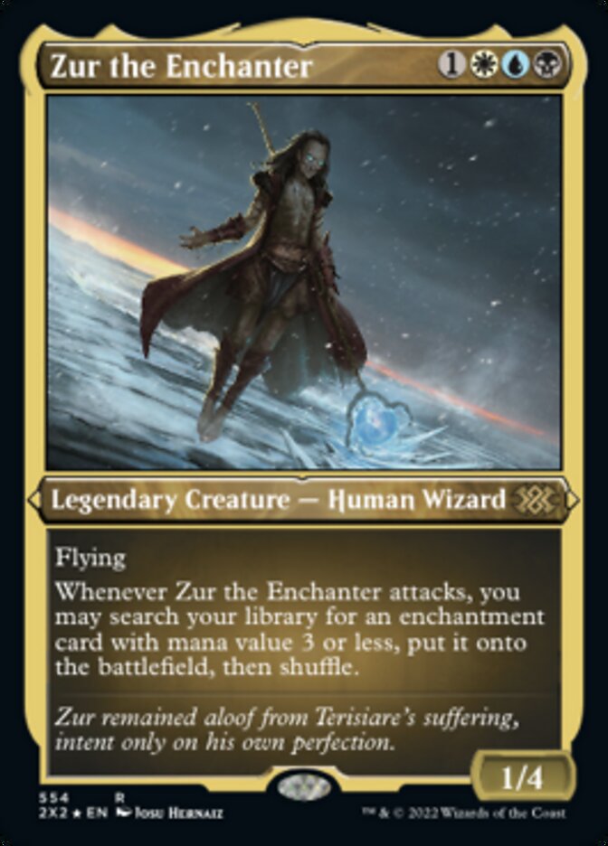 Zur the Enchanter (Foil Etched) [Double Masters 2022] | Rock City Comics