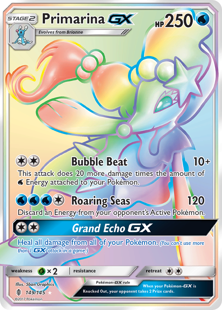 Primarina GX (149/145) [Sun & Moon: Guardians Rising] | Rock City Comics