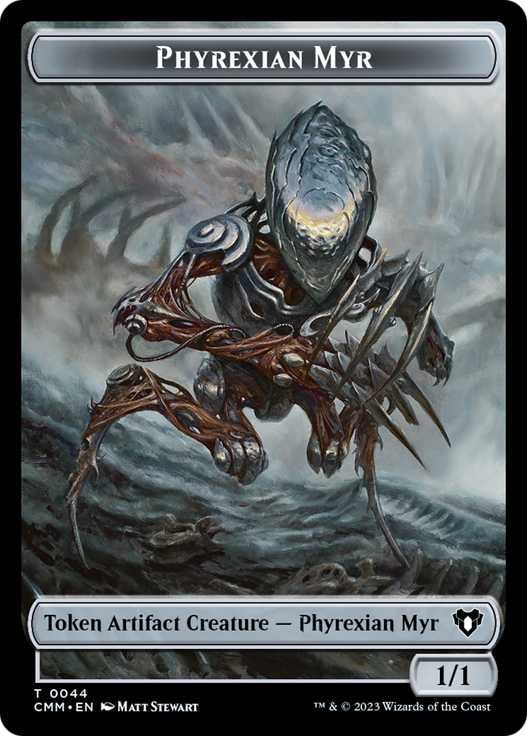 Phyrexian Myr Token [Commander Masters Tokens] | Rock City Comics