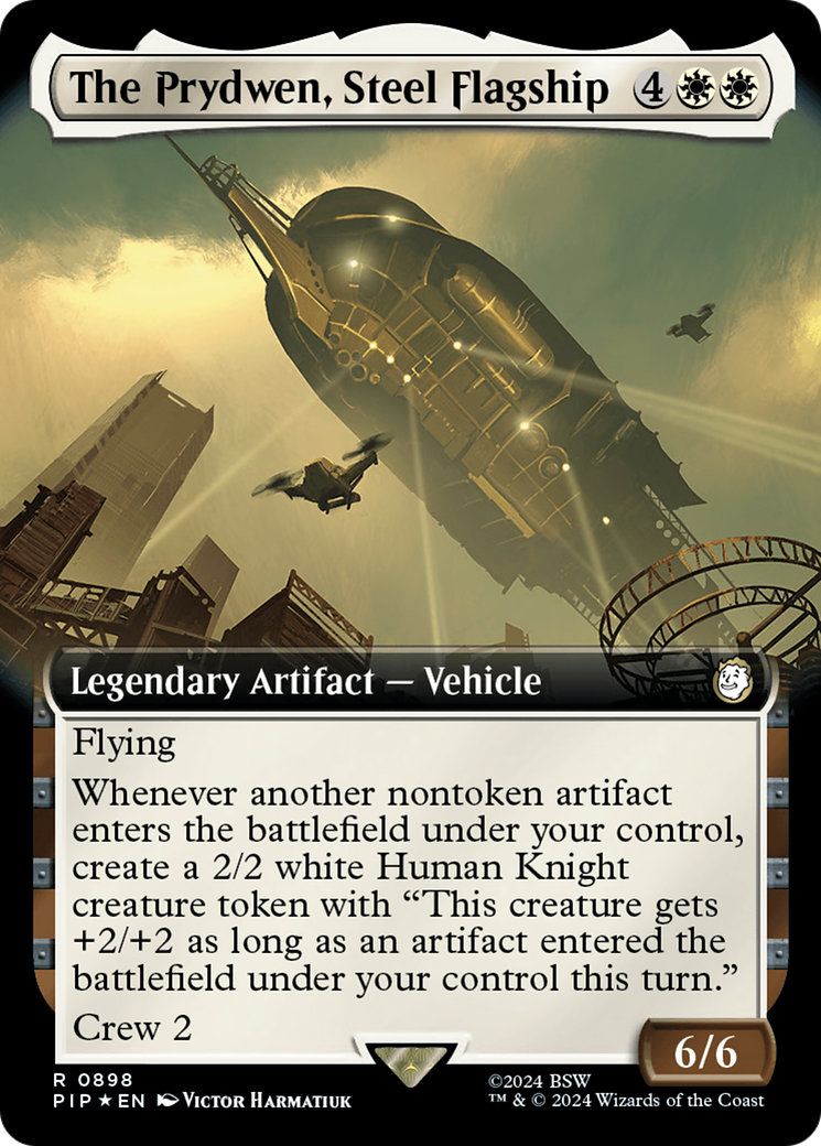 The Prydwen, Steel Flagship (Extended Art) (Surge Foil) [Fallout] | Rock City Comics