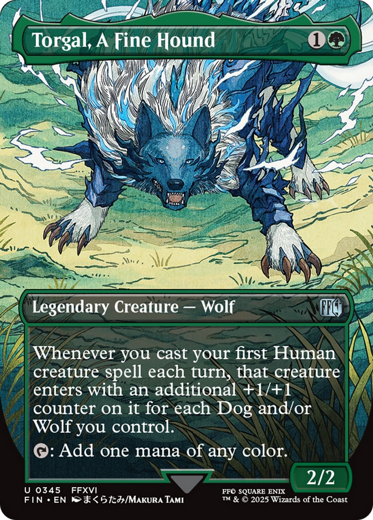 Torgal, A Fine Hound (Borderless) [FINAL FANTASY] | Rock City Comics