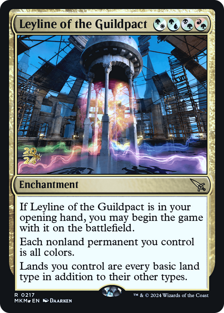 Leyline of the Guildpact [Murders at Karlov Manor Prerelease Promos] | Rock City Comics