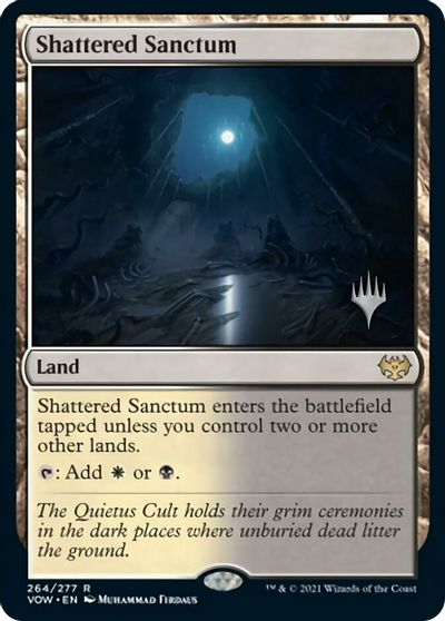 Shattered Sanctum (Promo Pack) [Innistrad: Crimson Vow Promos] | Rock City Comics