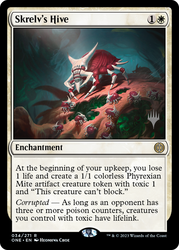 Skrelv's Hive (Promo Pack) [Phyrexia: All Will Be One Promos] | Rock City Comics
