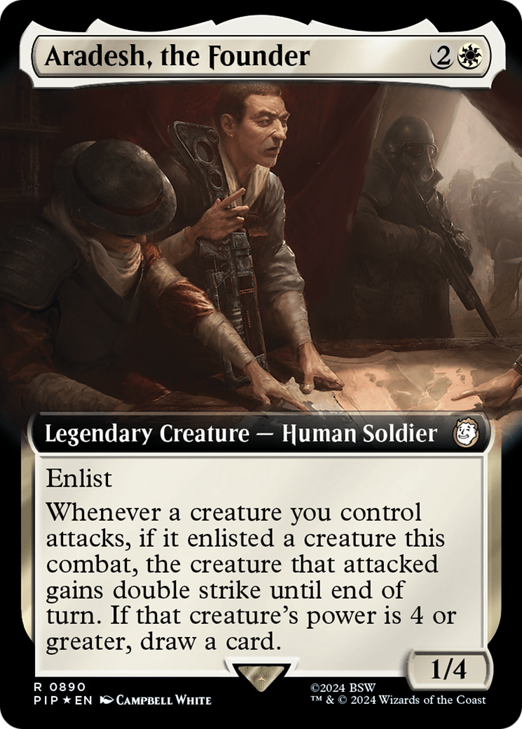 Aradesh, the Founder (Extended Art) (Surge Foil) [Fallout] | Rock City Comics