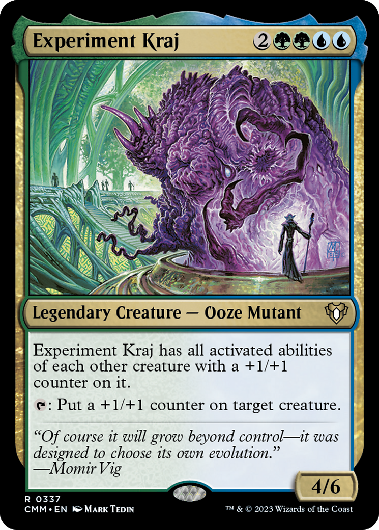 Experiment Kraj [Commander Masters] | Rock City Comics