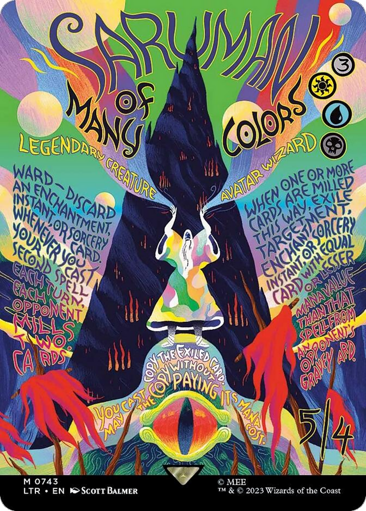 Saruman of Many Colors (Borderless Poster) [The Lord of the Rings: Tales of Middle-Earth] | Rock City Comics