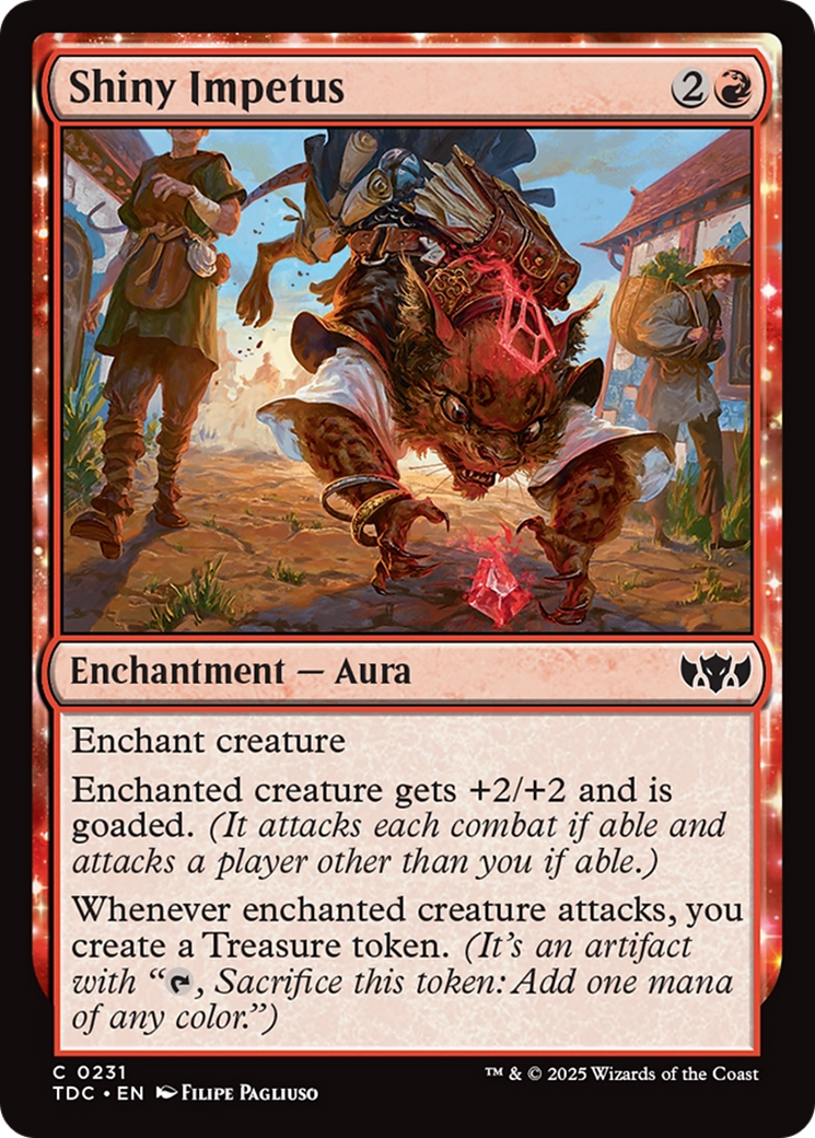 Shiny Impetus [Tarkir: Dragonstorm Commander] | Rock City Comics