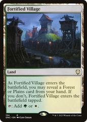 Fortified Village [Phyrexia: All Will Be One Commander] | Rock City Comics