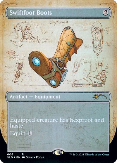 Swiftfoot Boots (Blueprint) [Secret Lair Drop Promos] | Rock City Comics
