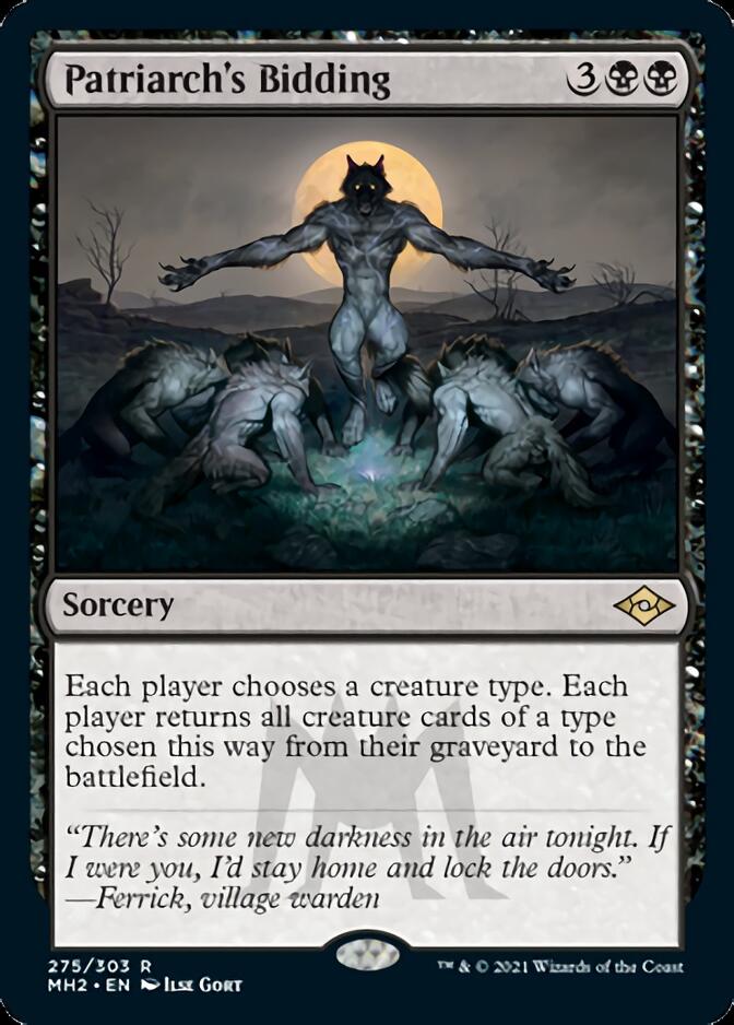 Patriarch's Bidding (Foil Etched) [Modern Horizons 2] | Rock City Comics