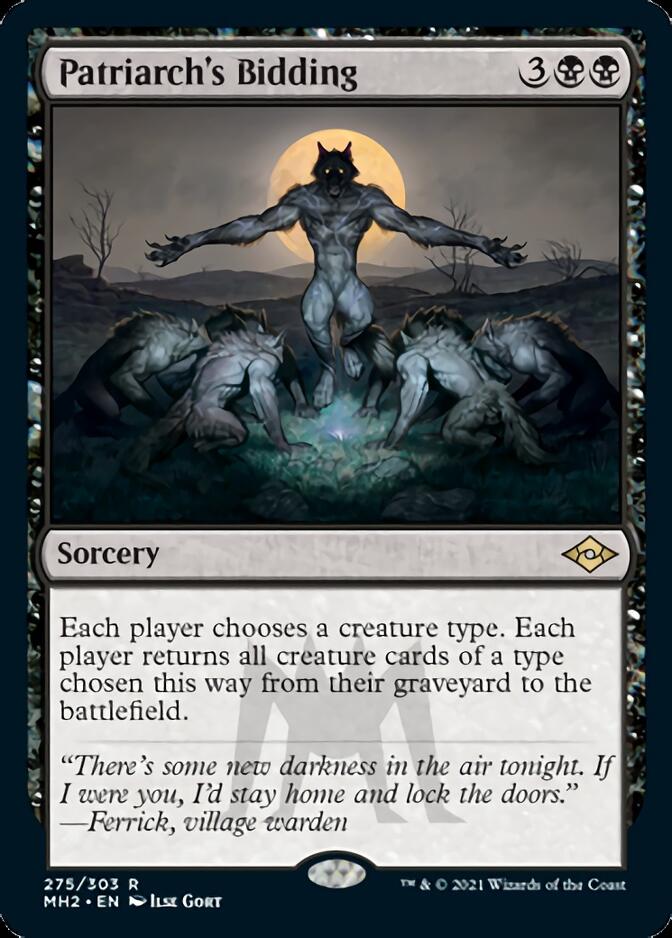 Patriarch's Bidding [Modern Horizons 2] | Rock City Comics