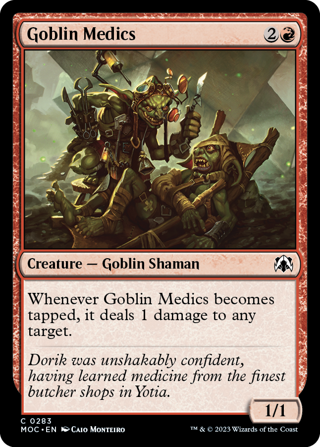 Goblin Medics [March of the Machine Commander] | Rock City Comics