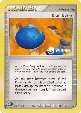 Oran Berry (85/109) (Jumbo Card) [EX: Ruby & Sapphire] | Rock City Comics