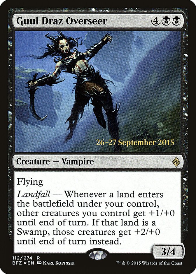 Guul Draz Overseer [Battle for Zendikar Prerelease Promos] | Rock City Comics